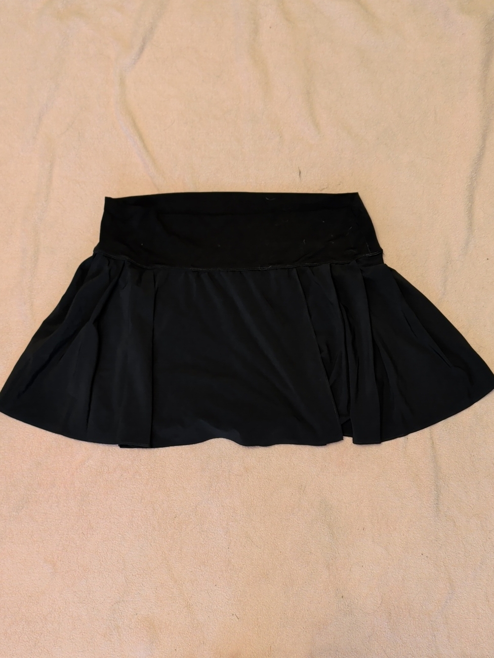 aerie Black Circle Skater Mini Skort Size Xxl